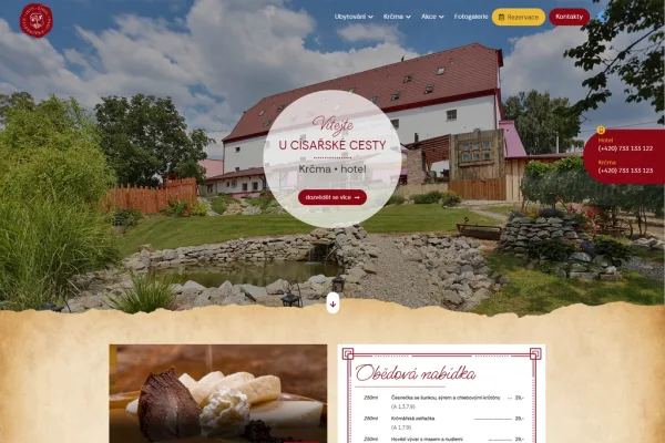 U C&iacute;sařsk&eacute; cesty